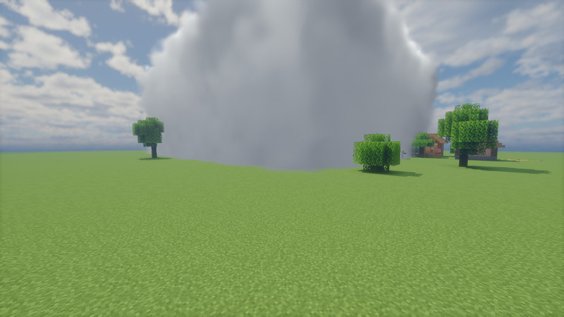 กำแพงหมอกมุมเดียวกัน กับ shader Bliss